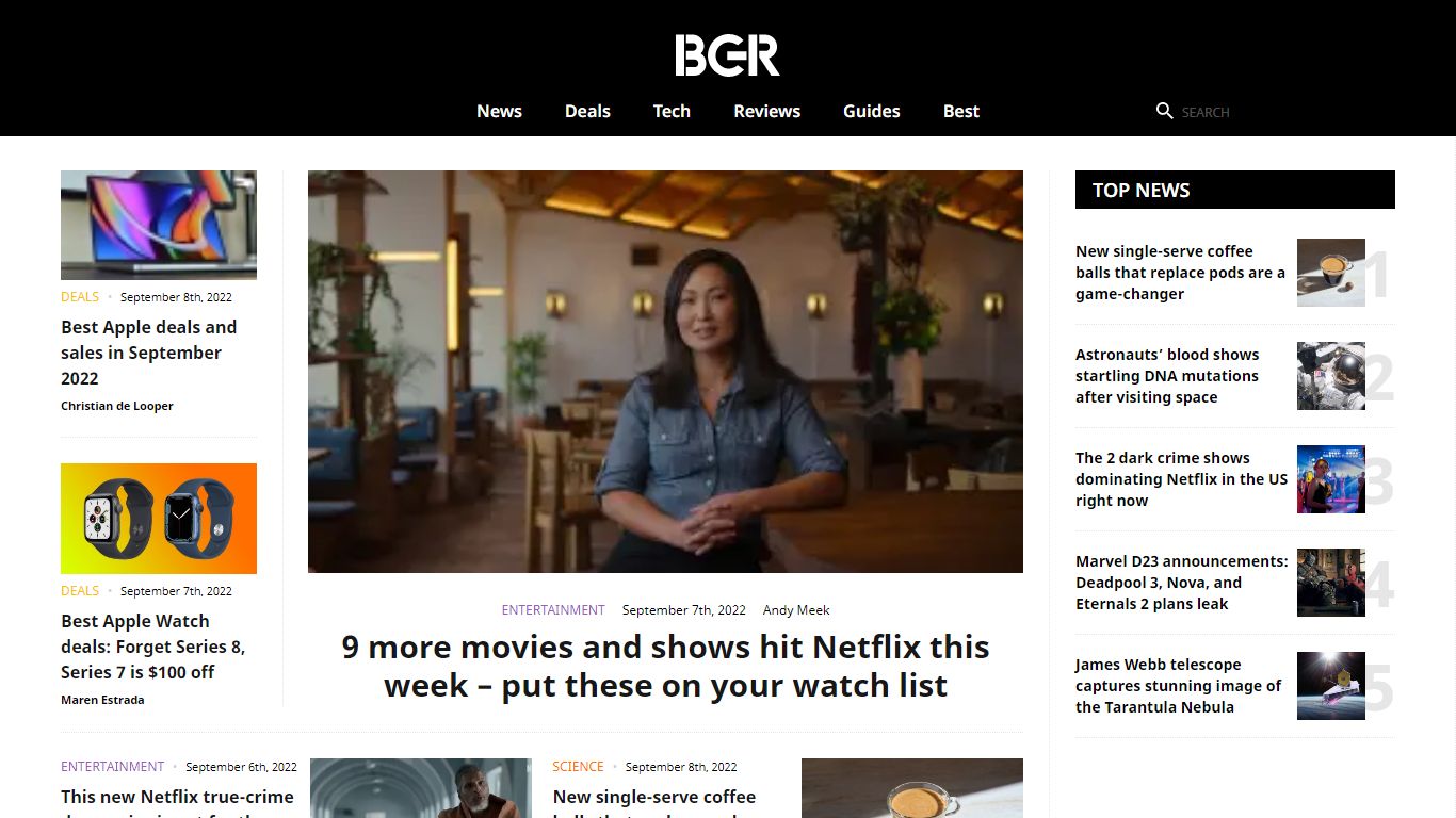 BGR | Latest Tech News, Expert Product Reviews, Deals, Entertainment ...